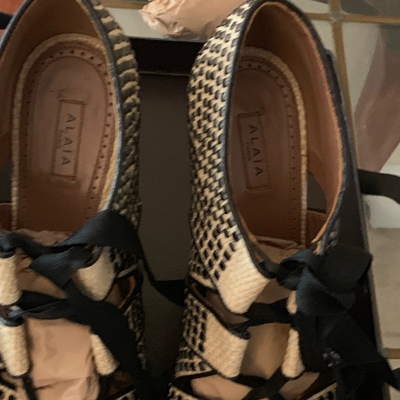 Azzedine alaia lace up heels size 9 - Picture 7 of 8